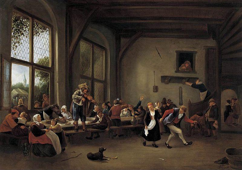 Jan Steen Country Wedding oil painting image